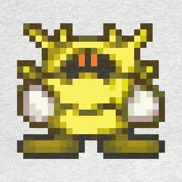 Yellow Virus Sprite by SpriteGuy95